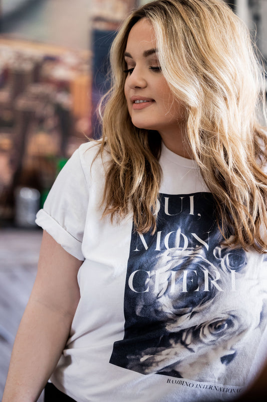 Oui Mon Cheri Unisex t-shirt