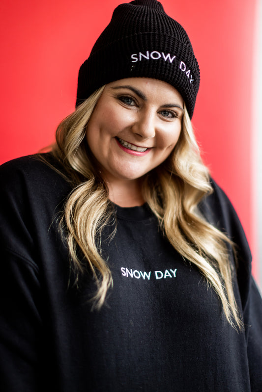 Snow Day Waffle beanie