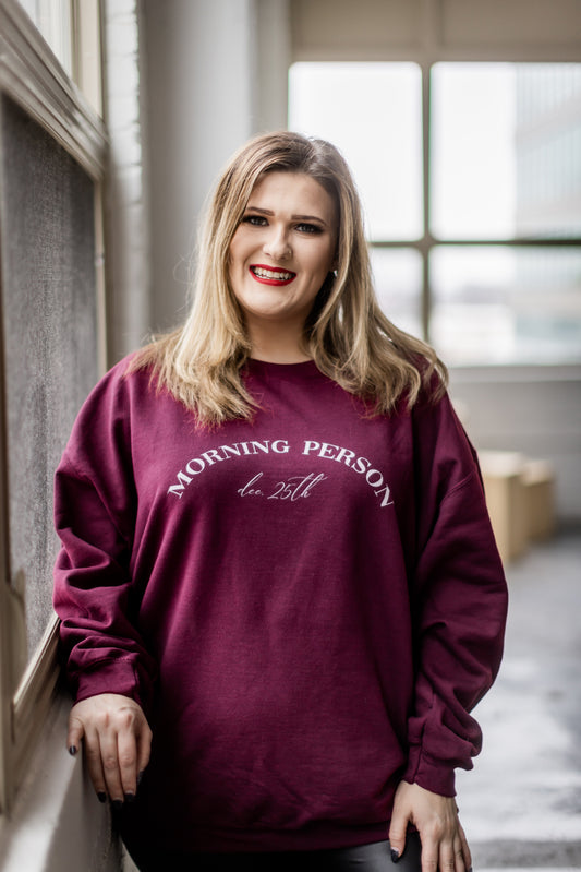 Morning Person Unisex Sweatshirt