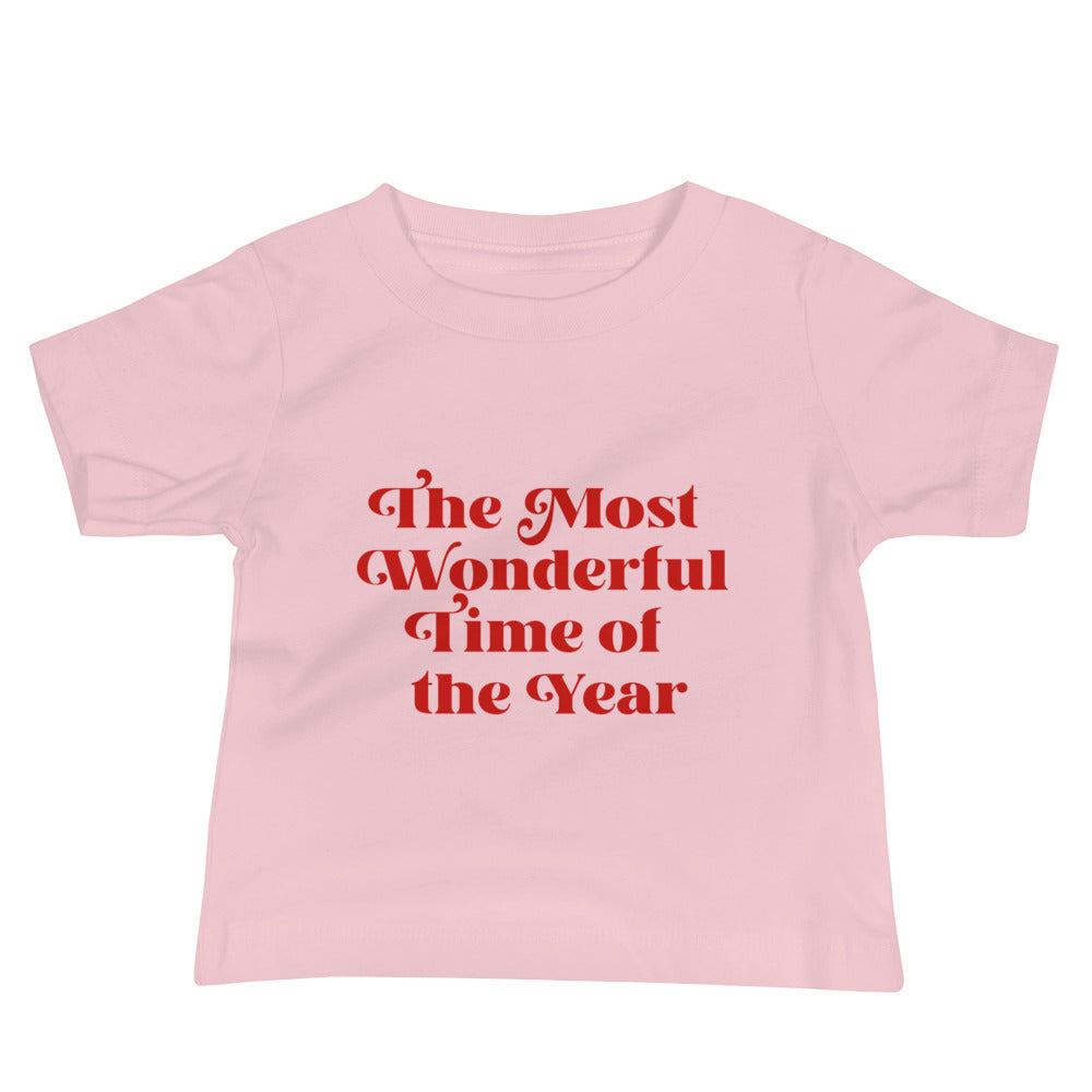 The Most Wonderful TIme of the Year Baby Jersey Short Sleeve Tee
