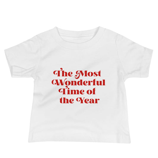 The Most Wonderful TIme of the Year Baby Jersey Short Sleeve Tee