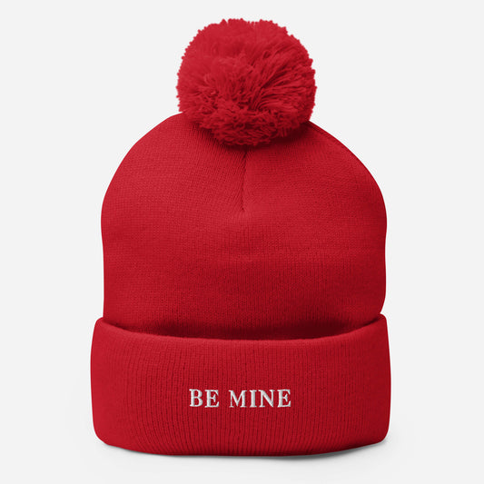 Be Mine Pom-Pom Beanie