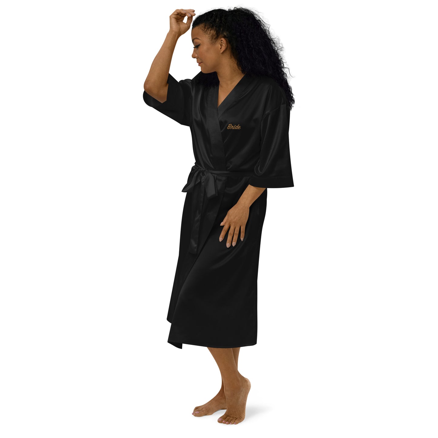 Satin Bride Robe