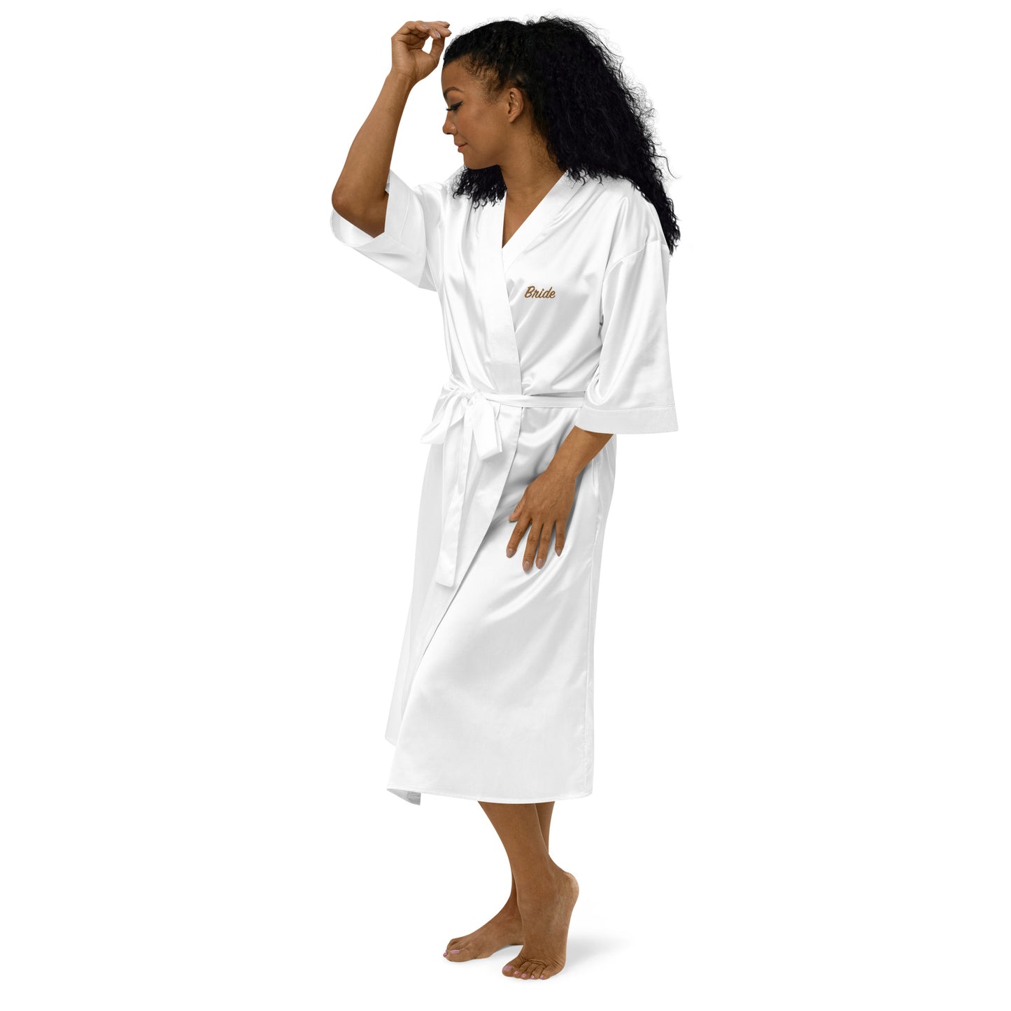 Satin Bride Robe