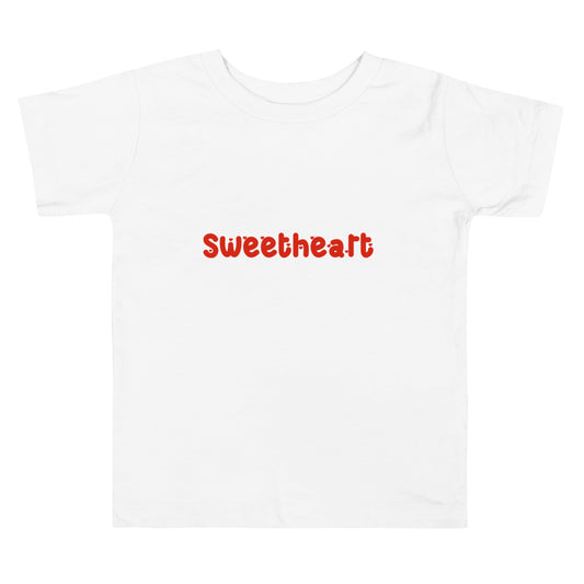 Sweetheart Toddler Short Sleeve Tee