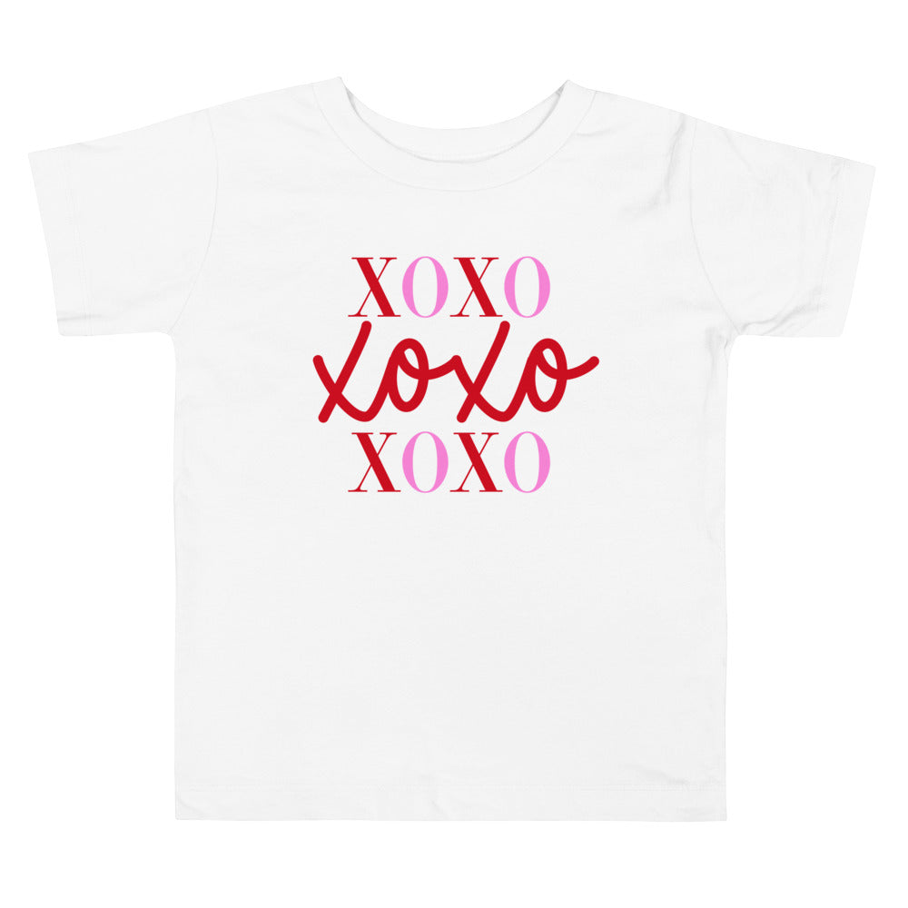 XOXO Toddler Short Sleeve Tee
