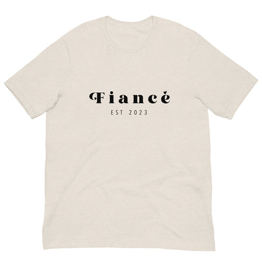 Fiance Est. 2023 Est Unisex t-shirt
