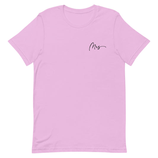 Mrs. Unisex t-shirt