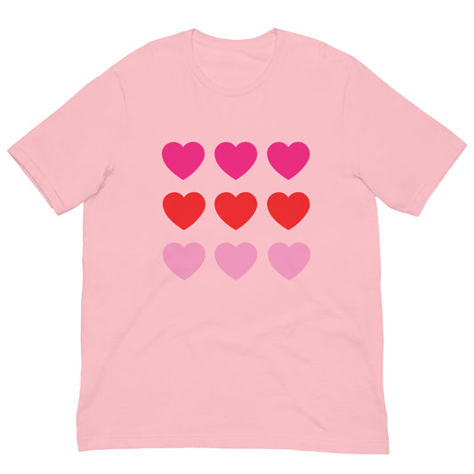 Hearts Unisex t-shirt