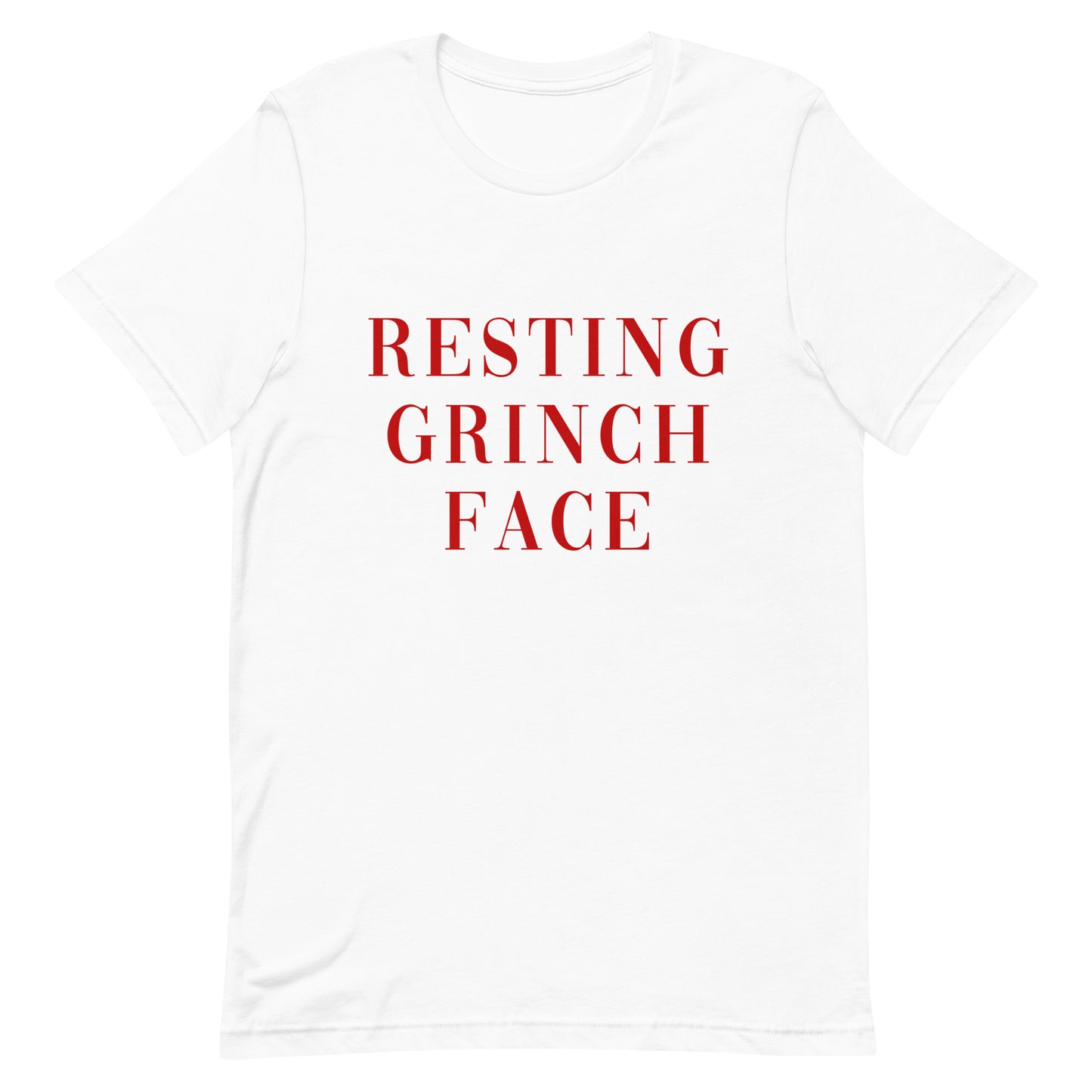 Resting Grinch Face Unisex t-shirt