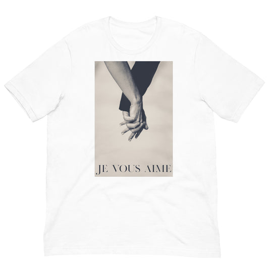 Je Vous Aime Unisex t-shirt