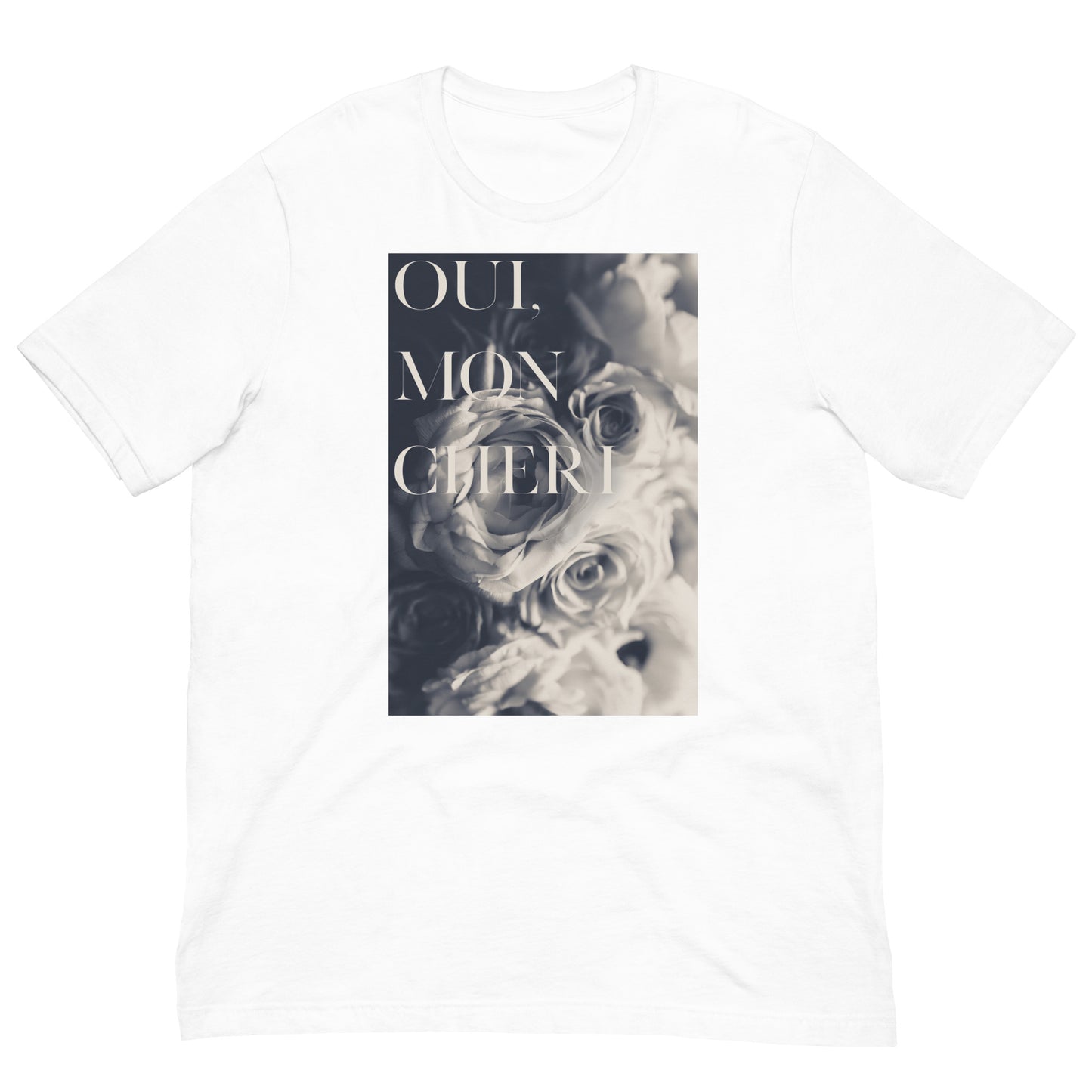 Oui Mon Cheri Unisex t-shirt