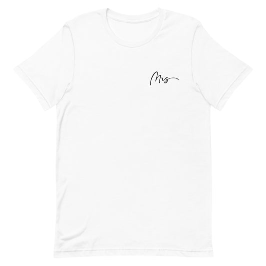 Mrs. Unisex t-shirt