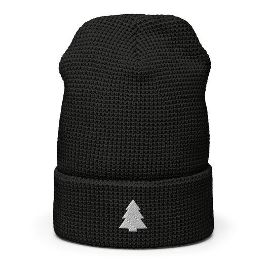 Christmas Tree Waffle beanie