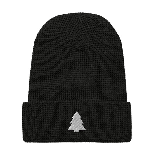 Christmas Tree Waffle beanie