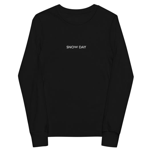 Snow Day Youth long sleeve tee