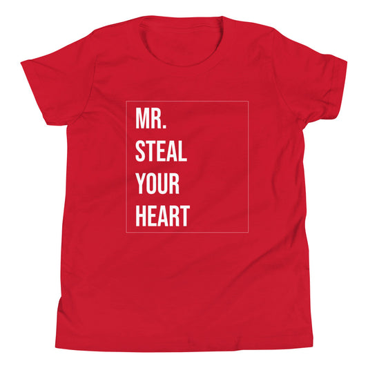 Mr. Steal Your Heart Youth Short Sleeve T-Shirt
