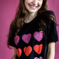 Hearts Unisex t-shirt