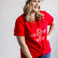 My Valentine Is Wine Unisex t-shirt