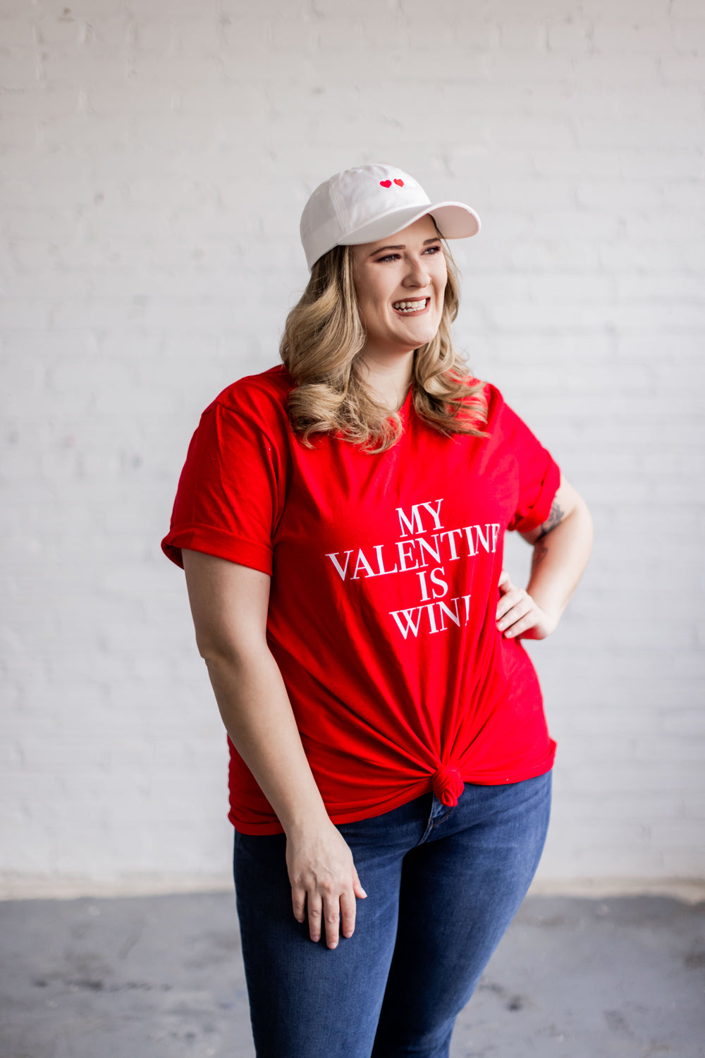 My Valentine Is Wine Unisex t-shirt