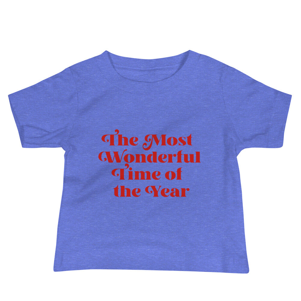 The Most Wonderful TIme of the Year Baby Jersey Short Sleeve Tee
