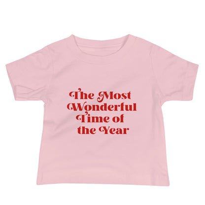 The Most Wonderful TIme of the Year Baby Jersey Short Sleeve Tee