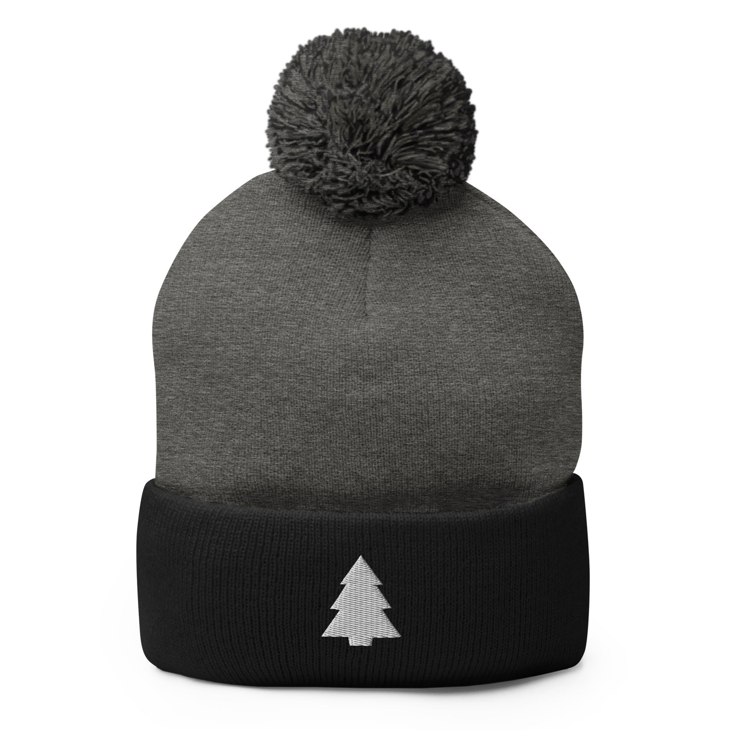 Christmas Tree Pom-Pom Beanie