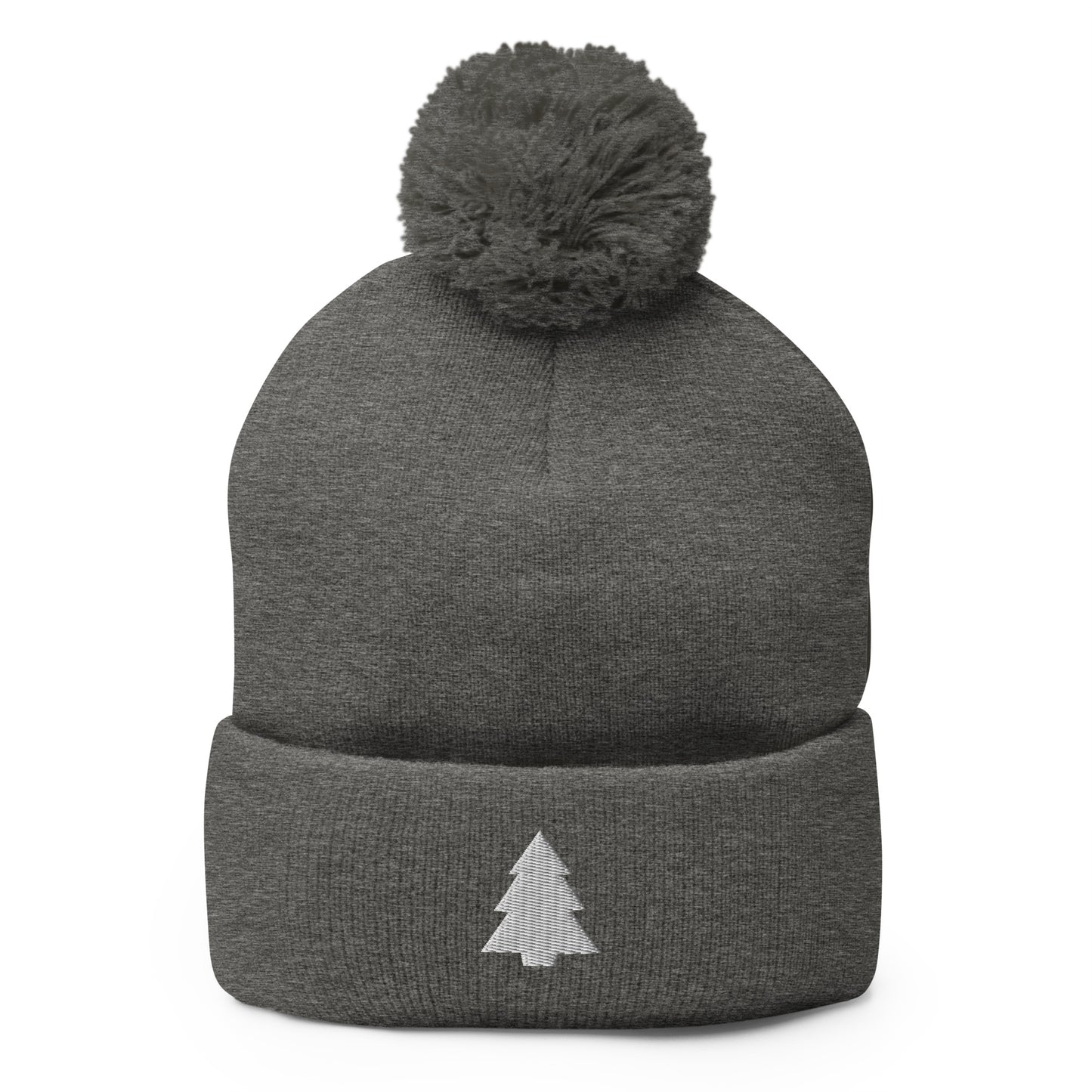 Christmas Tree Pom-Pom Beanie