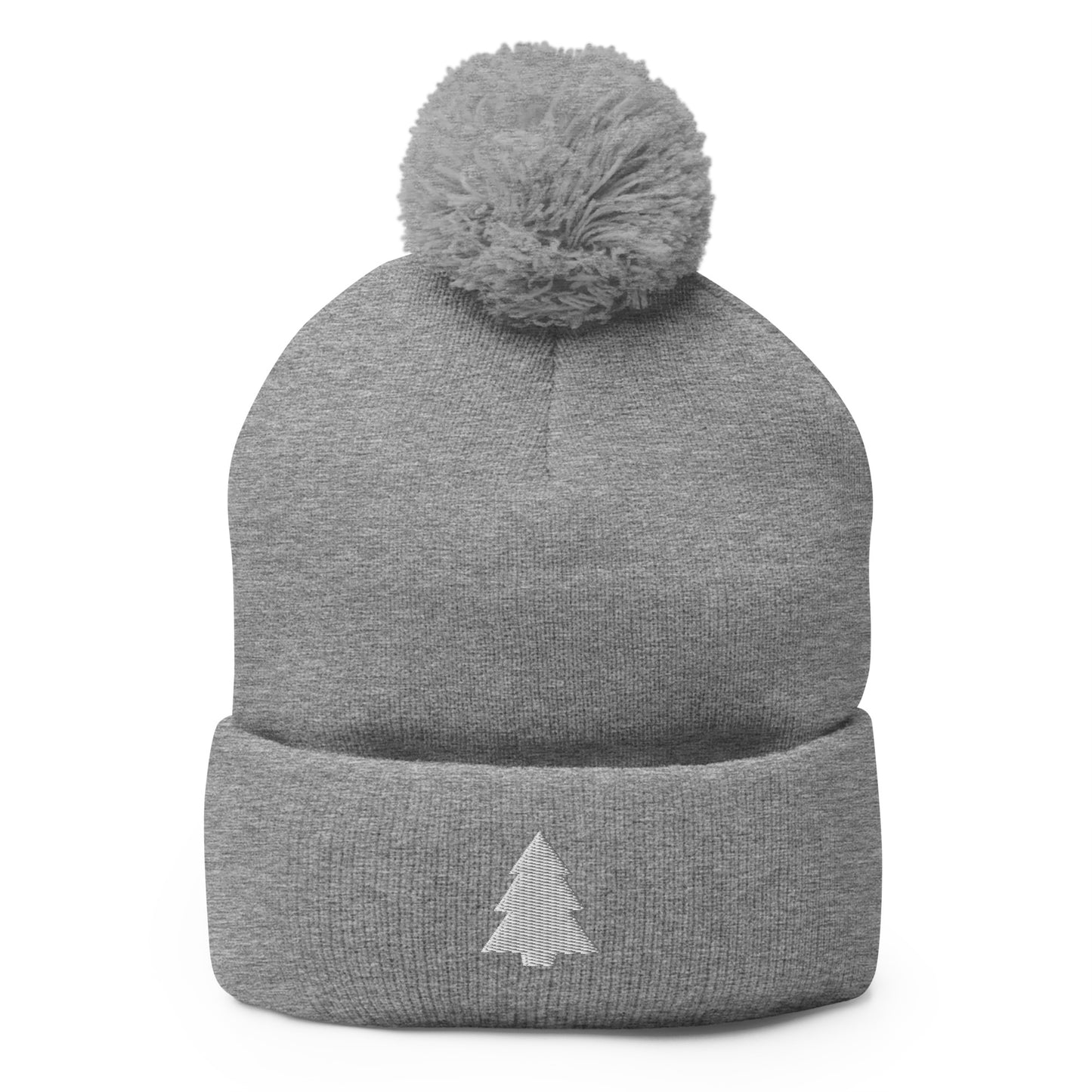 Christmas Tree Pom-Pom Beanie