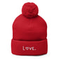 Love Pom-Pom Beanie