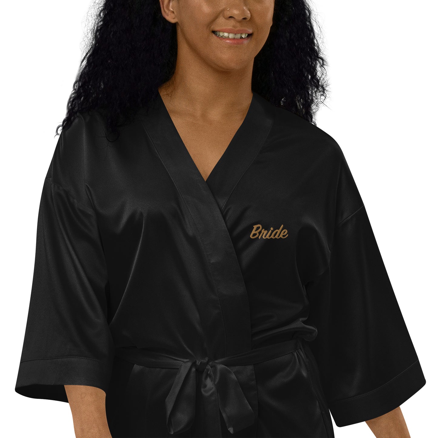 Satin Bride Robe