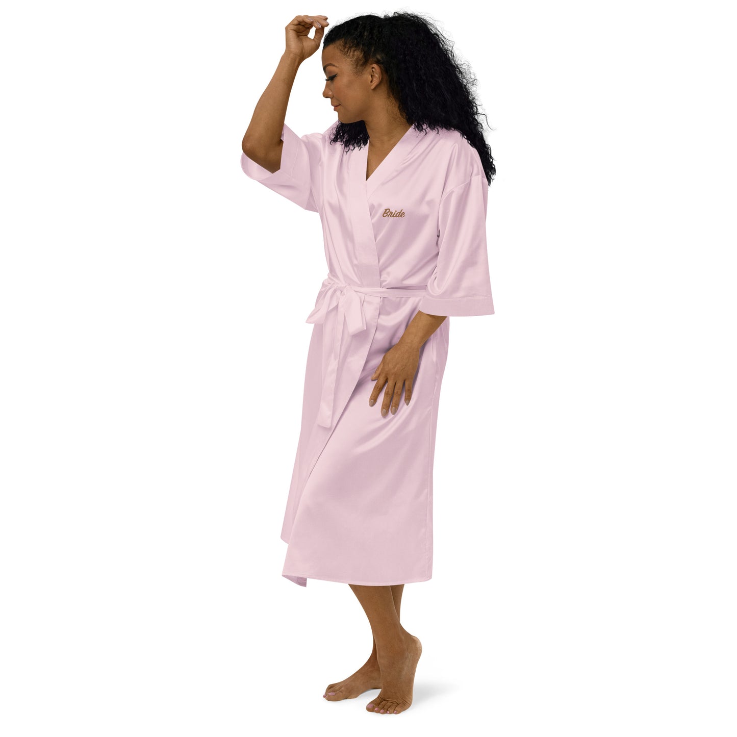 Satin Bride Robe