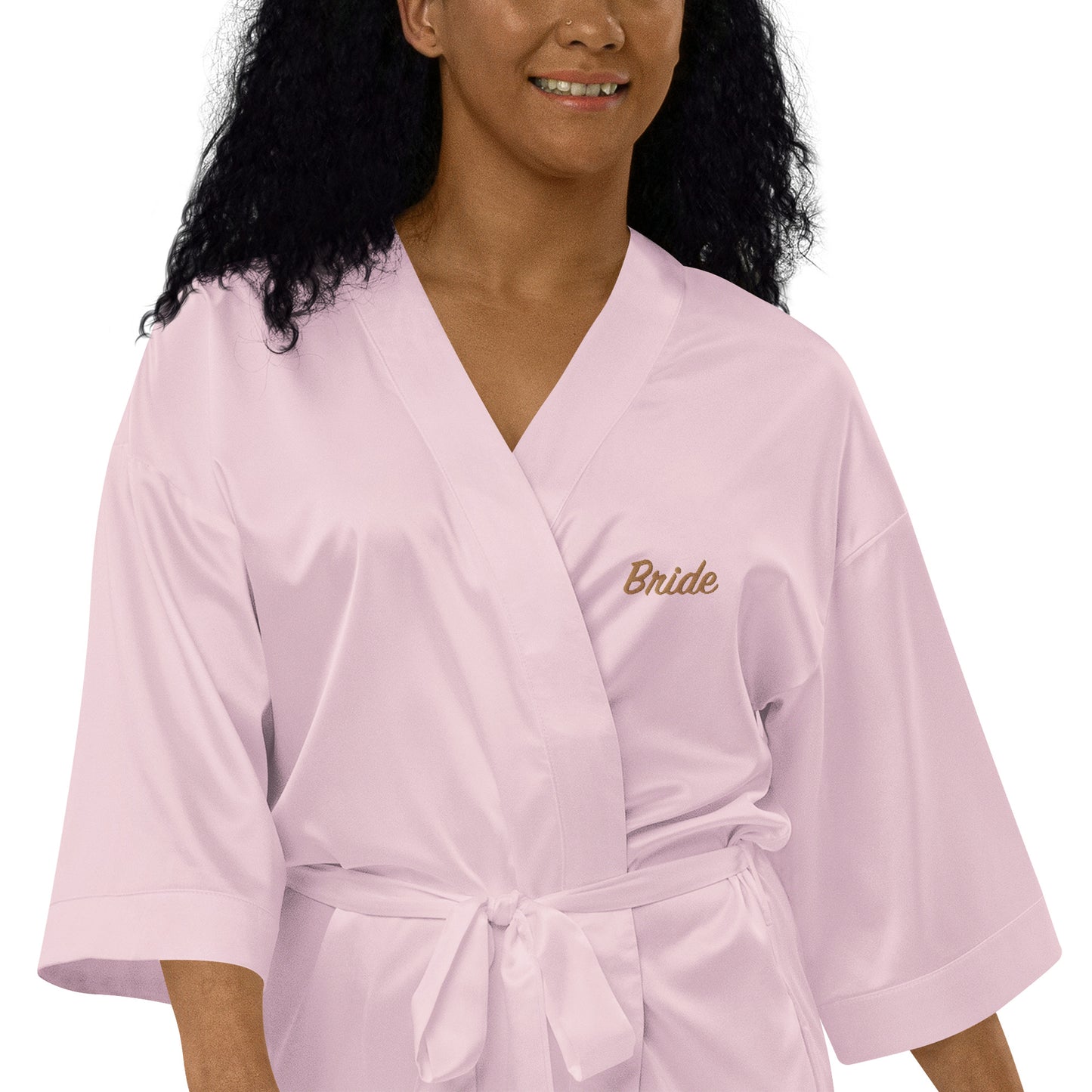 Satin Bride Robe