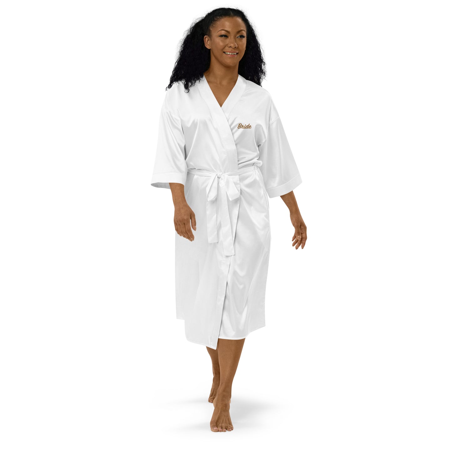 Satin Bride Robe