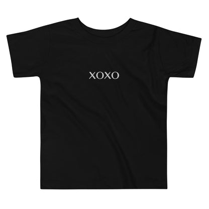 XOXO Embroidered Toddler Short Sleeve Tee