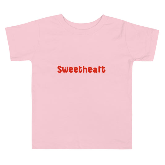 Sweetheart Toddler Short Sleeve Tee