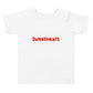 Sweetheart Toddler Short Sleeve Tee