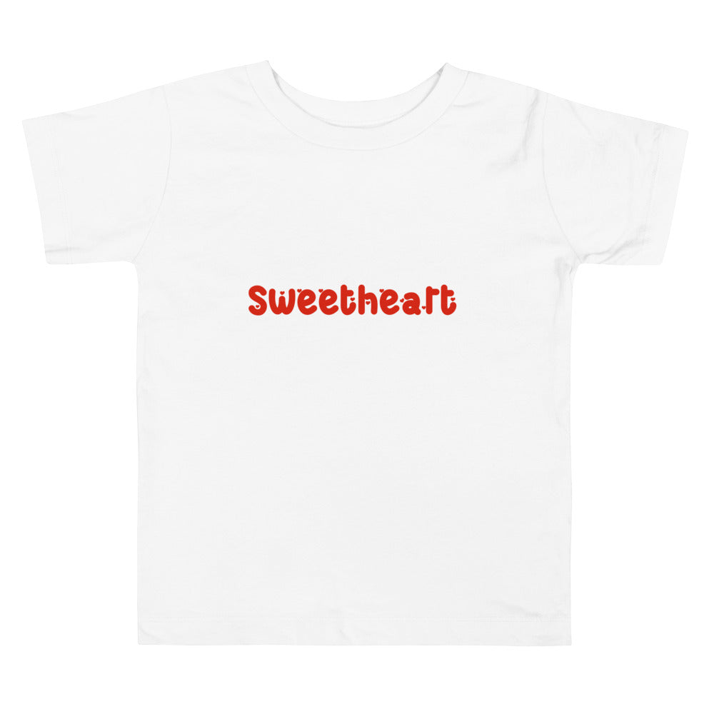 Sweetheart Toddler Short Sleeve Tee
