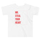 Mr. Steal Your Heart Toddler Short Sleeve Tee