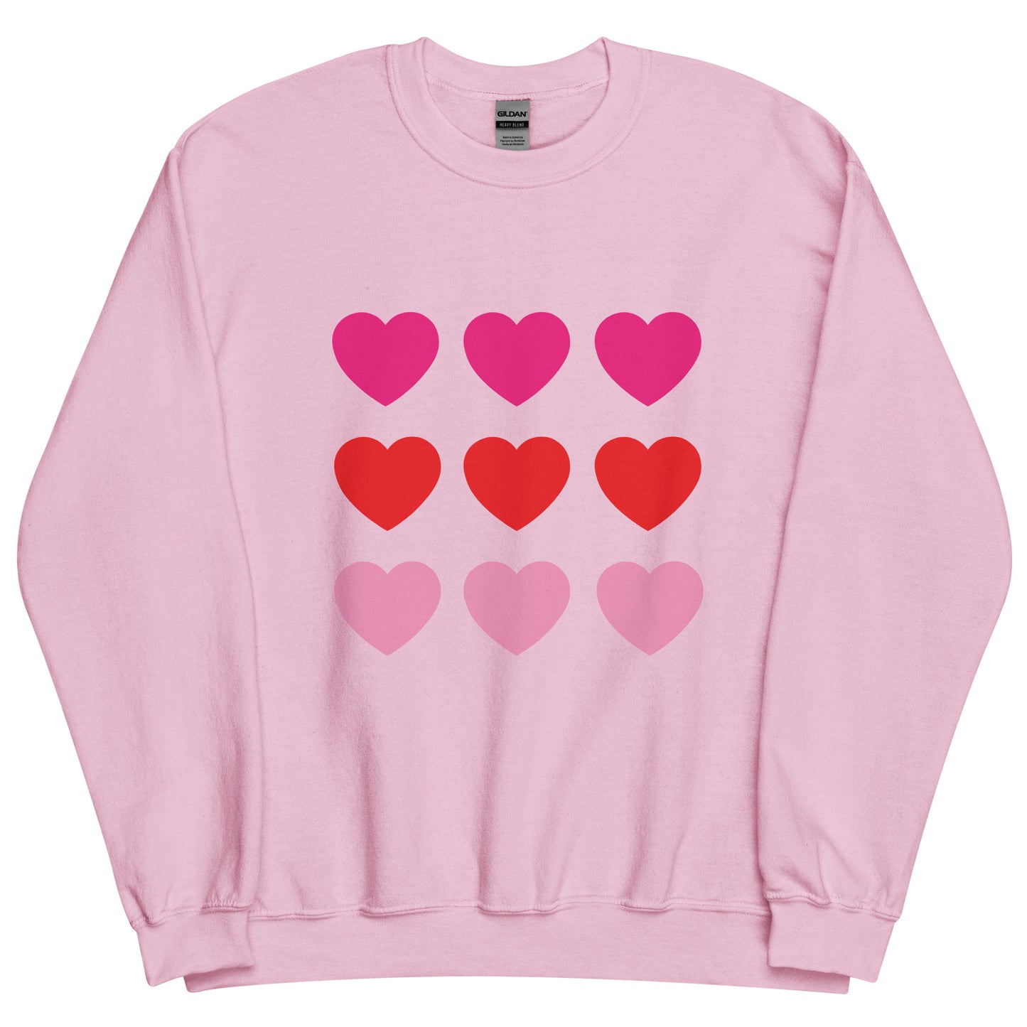 Hearts Unisex Sweatshirt