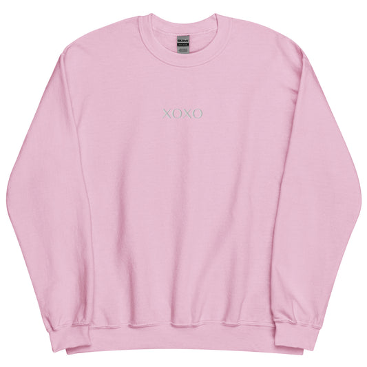 XOXO Embroidered Unisex Sweatshirt
