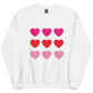 Hearts Unisex Sweatshirt