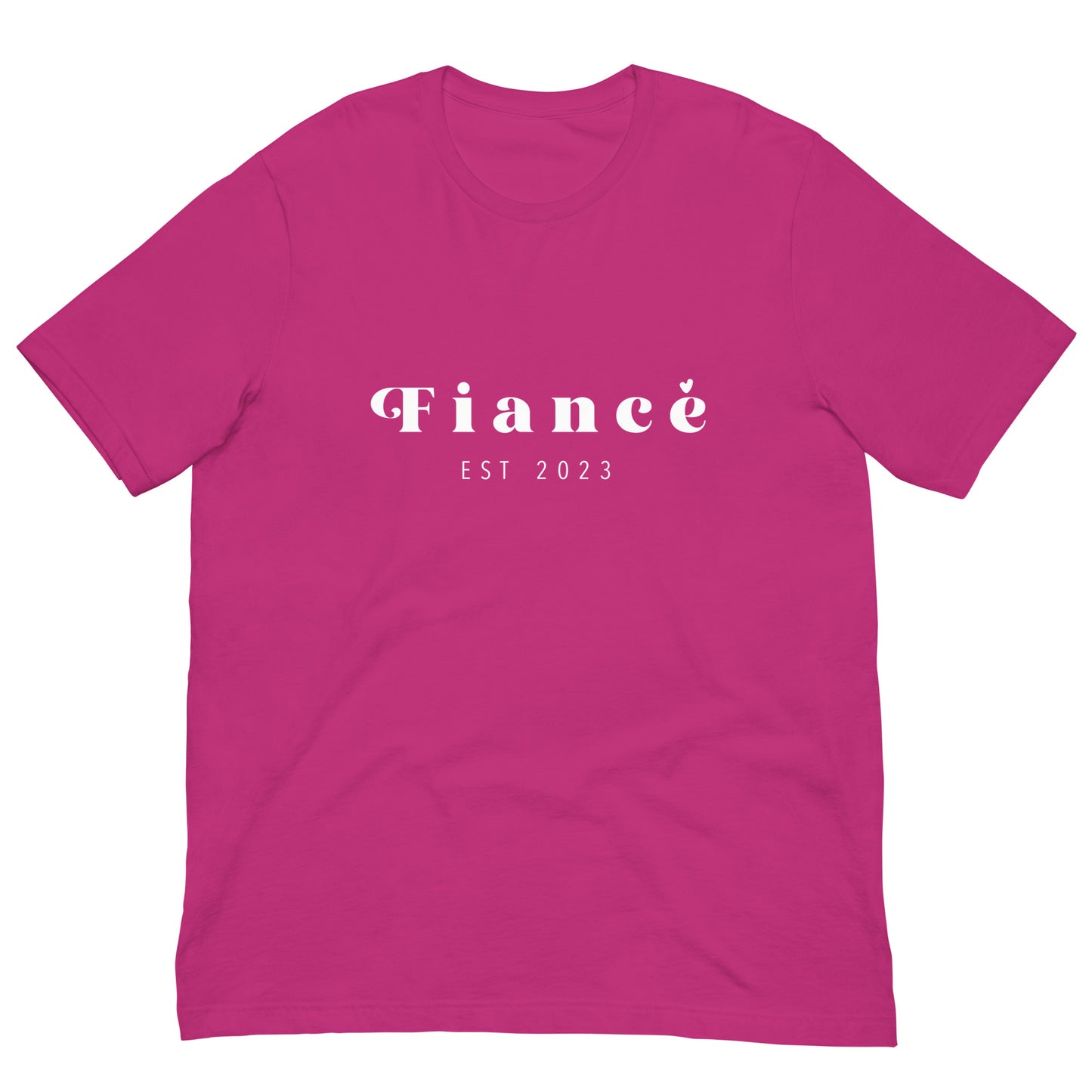 Fiance Est. 2023 Est Unisex t-shirt