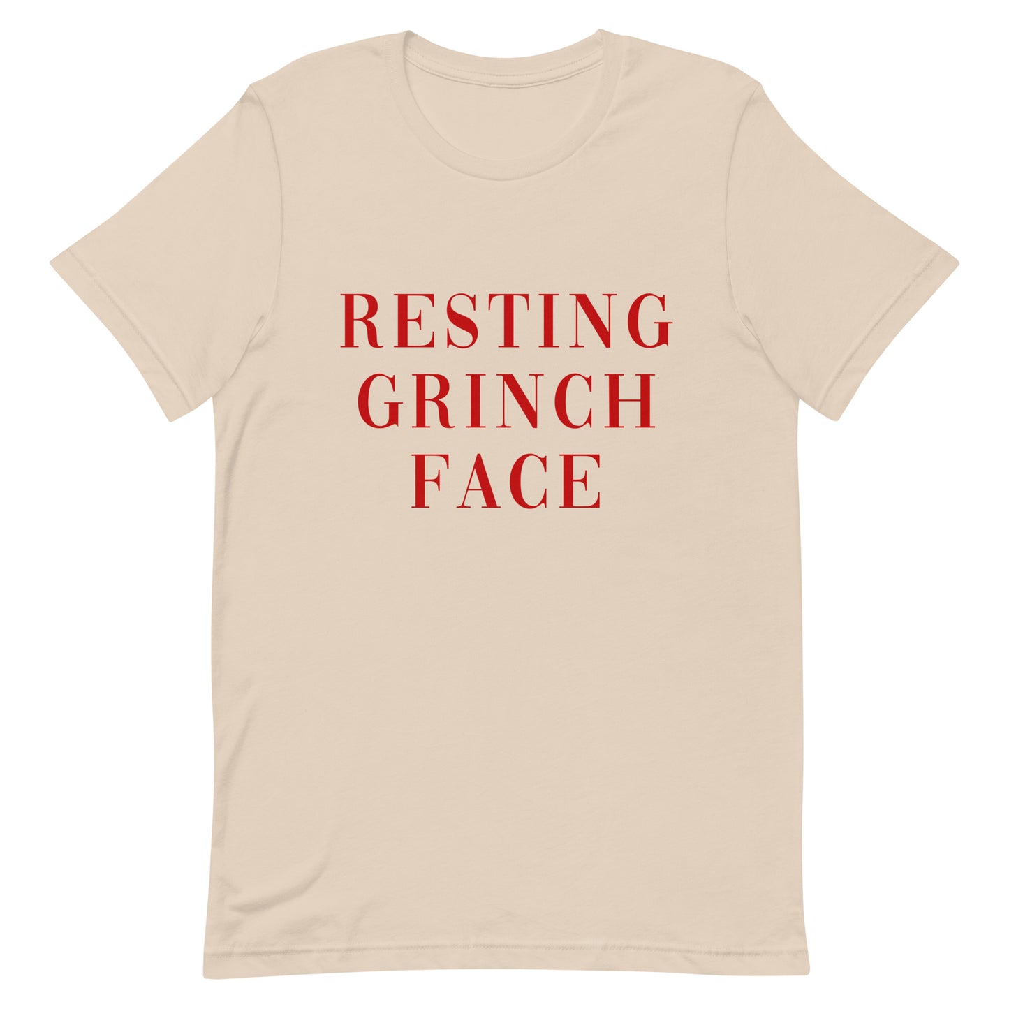 Resting Grinch Face Unisex t-shirt