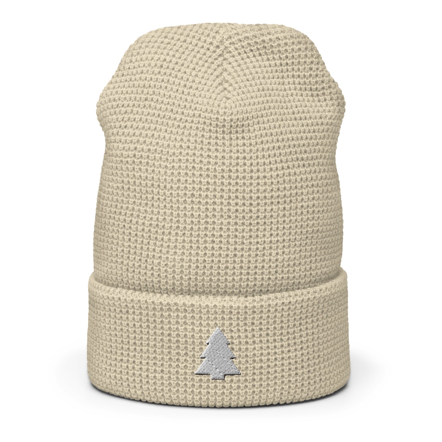 Christmas Tree Waffle beanie