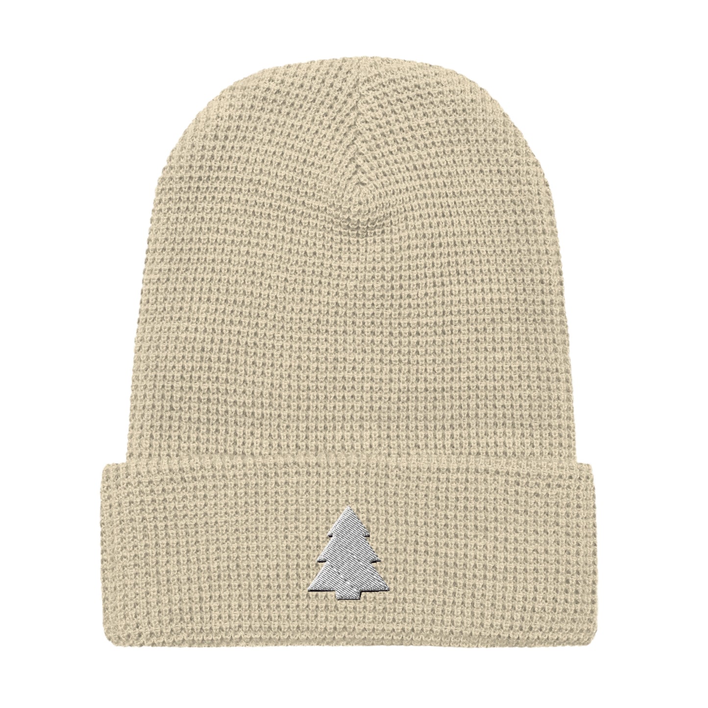 Christmas Tree Waffle beanie