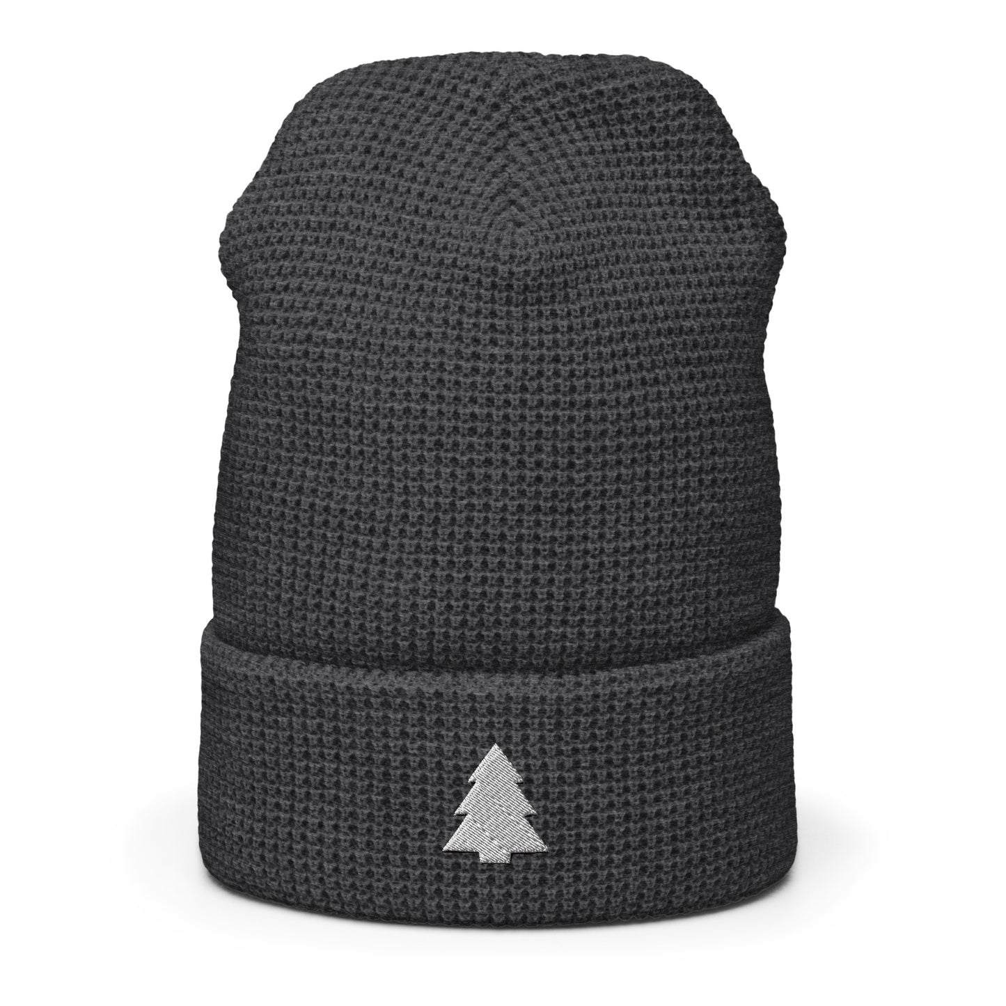 Christmas Tree Waffle beanie