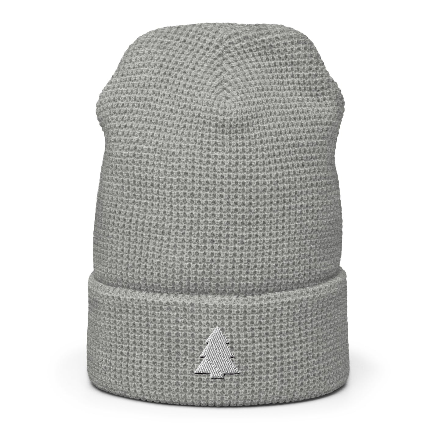 Christmas Tree Waffle beanie