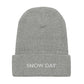 Snow Day Waffle beanie