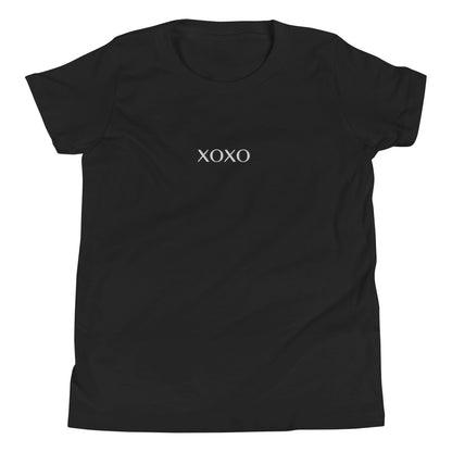 XOXO Embroidered Youth Short Sleeve T-Shirt
